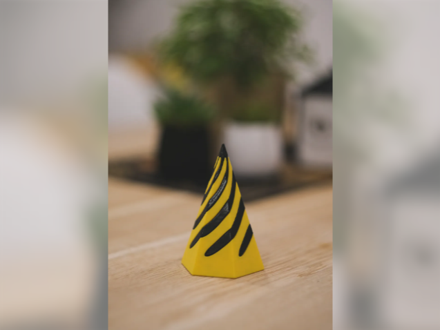 Rotating Pyramid