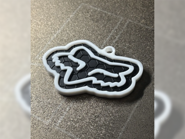 Fox keychain