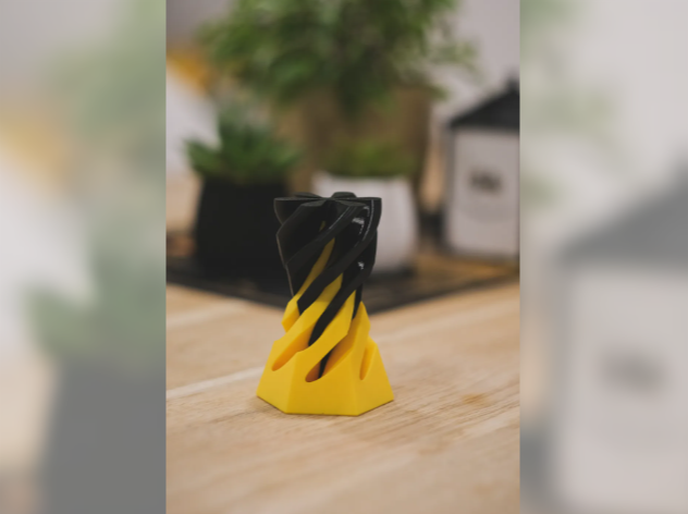 Rotating Pyramid